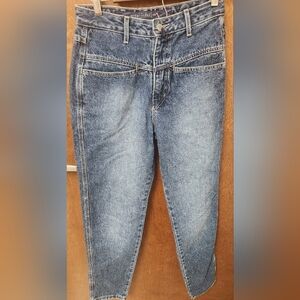 Marithe Francois Girbaud Blue Straight Leg Jeans